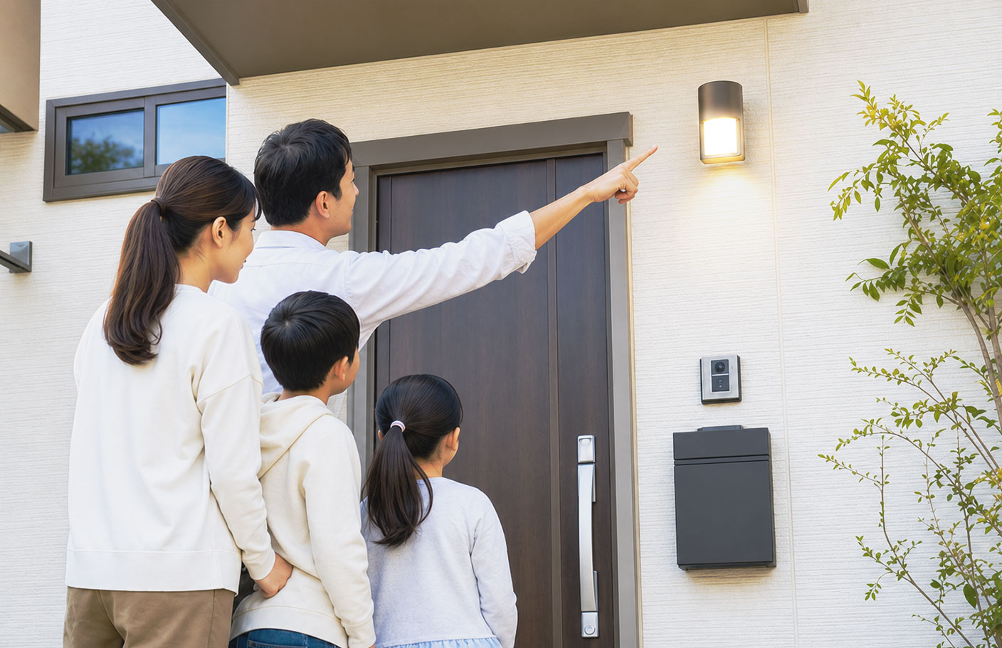 ⑥ 人感センサー式のライトや音の出る機器を設置する